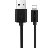 Дата-кабель More Choice USB 2.1A для Lightning 8-pin TPE 1м K13i Black
