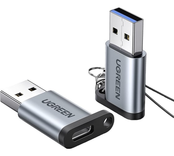 Переходник Ugreen USB A 3.0 m -USB C 3.1 f 50533