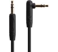 Аудиокабель Borofone bl4 3.5 мм, 1м, черный 0L-00048146