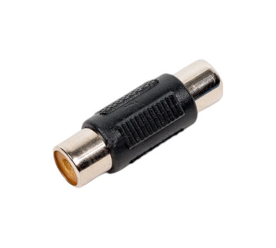 Переходник RCA гнездо - RCA гнездо Pro Legend 32мм пластик, 0 PL2358 1