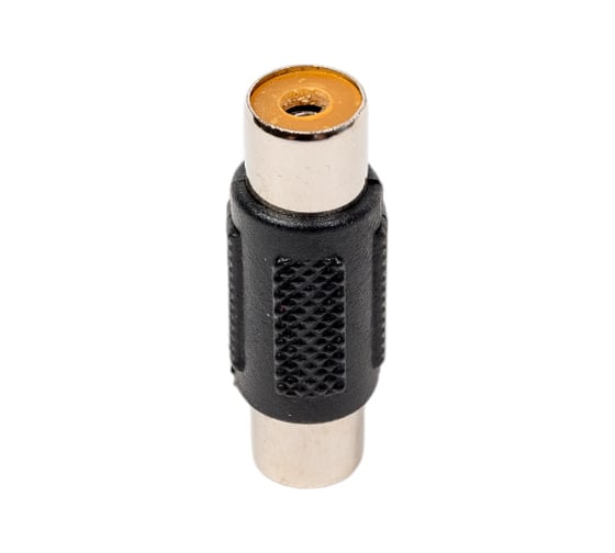 Переходник RCA гнездо - RCA гнездо Pro Legend 32мм пластик, 0 PL2358
