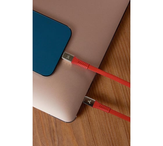 Кабель Accesstyle CL30-F200SS Red