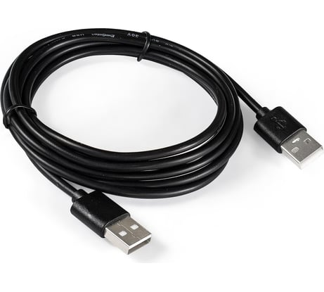 Кабель ExeGate USB 2.0 EX-CC-USB2-AMAM-1.8 Am Am, 1,8м 284930