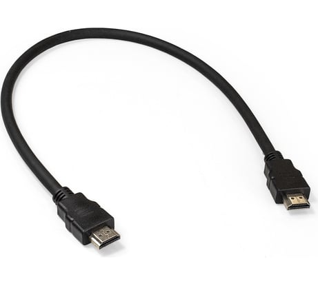 Кабель ExeGate HDMI EX-CC-HDMI2-0.5 19M 19M, 0,5м, v2.0, 4K UHD, Ethernet, позолоченные контакты 287728