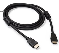 Кабель ExeGate HDMI EX-CC-HDMI2-1.8F 19M 19M, v2.0, 1,8м, 4K UHD, Ethernet, ферритовые кольца, позолоченные контакты 287723