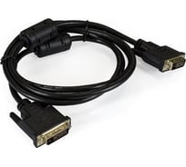 Кабель ExeGate DVI dual link EX-CC-DVI2F-1.8 25M 25M, 1,8м, 2 фильтра, позолоченные контакты 191094