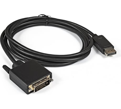 Кабель ExeGate-переходник DisplayPort-DVI EX-CC-DPM-DVIM-1.8 20M 25M, 1,8м, экран 284908