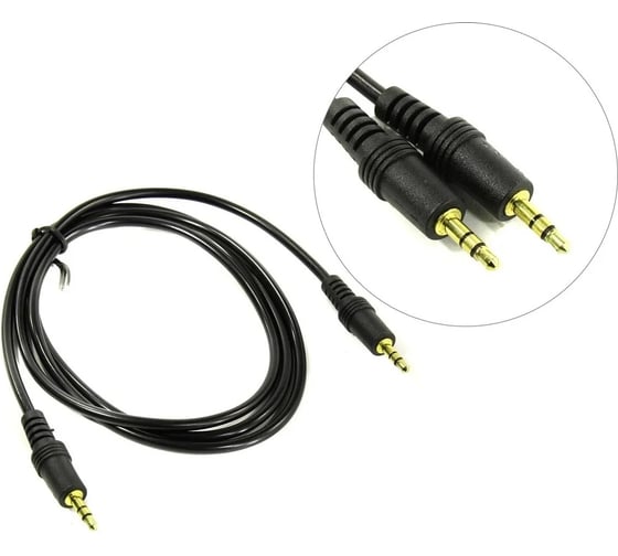 Кабель ExeGate аудио EX-CCA-404-0.5 3.5mm Jack M 3.5mm Jack M, 0,5м, позолоченные контакты 284941