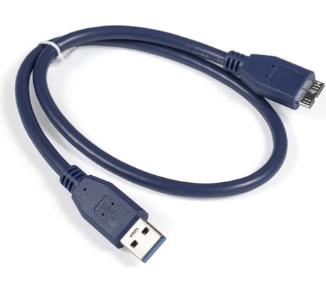 Кабель ExeGate USB 3-0.5 Am microBm 9P, 0,5м 284935