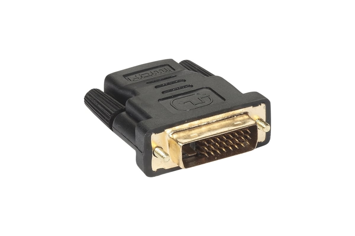 Переходник ExeGate DVI-D-HDMI EX-HDMI-DVI-2 25M 19F, v 1.4b, позолоченные  контакты, экран 191105 - выгодная цена, отзывы, характеристики, фото -  купить в Москве и РФ