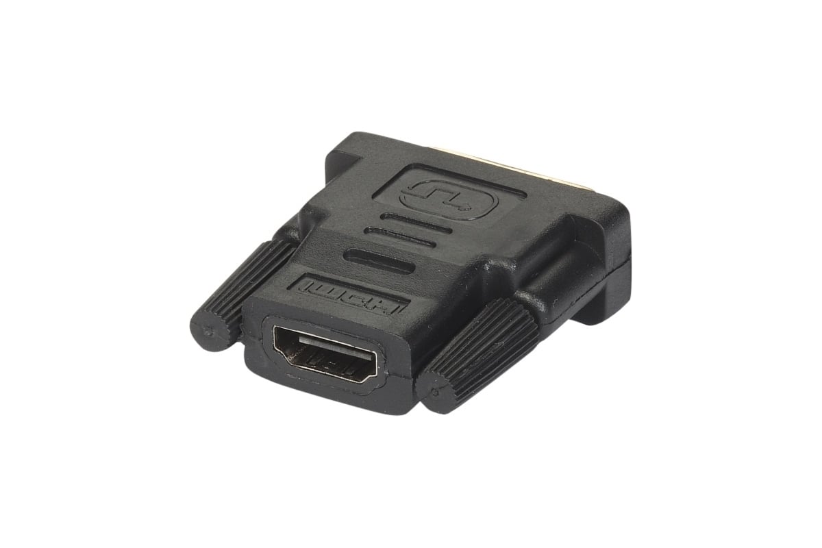 Переходник ExeGate DVI-D-HDMI EX-HDMI-DVI-2 25M 19F, v 1.4b, позолоченные  контакты, экран 191105 - выгодная цена, отзывы, характеристики, фото -  купить в Москве и РФ