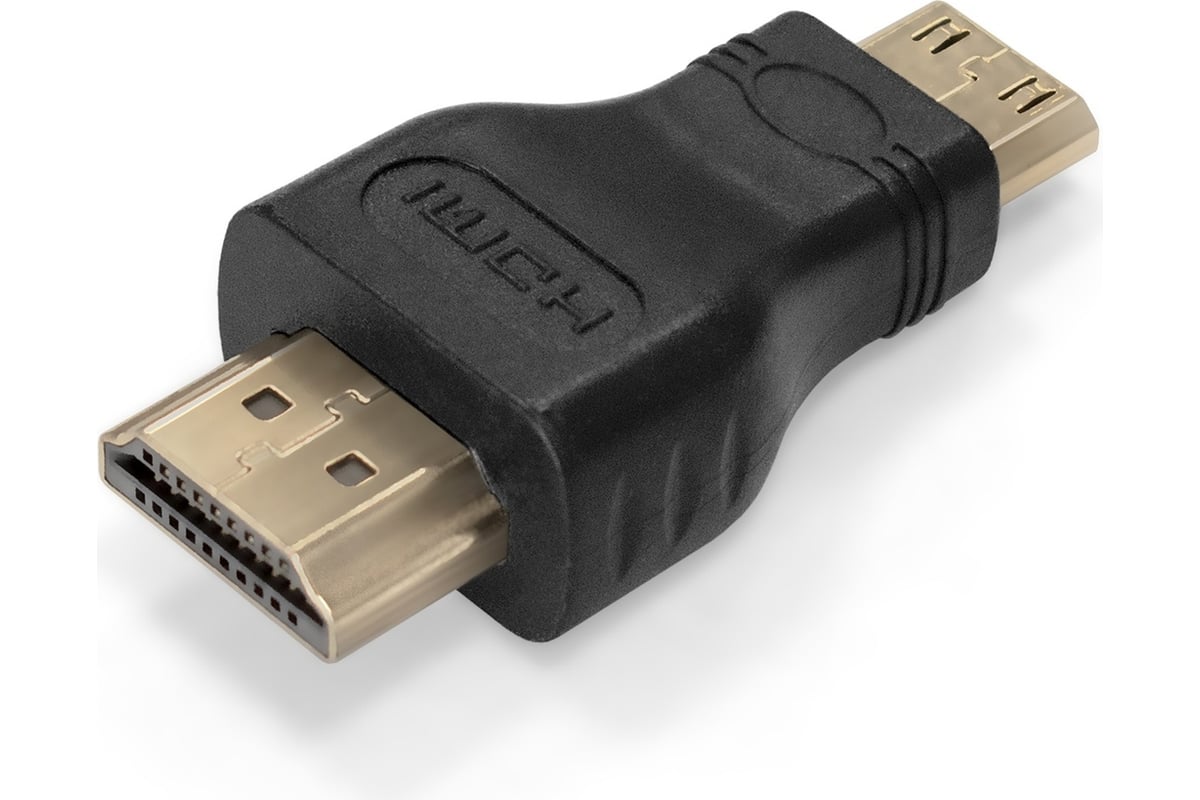 Переходник ExeGate HDMI-miniHDMI EX-HDMI-MMC 19M 19M, позолоченные контакты  287531 - выгодная цена, отзывы, характеристики, фото - купить в Москве и РФ