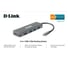 Док-станция d-link с разъемом usb type-c, 2 портами usb 3.0, 1 портом usb type-c/pd 3.0, 1 портом hdmi и слотами для карт sd и microsd DUB-2327/A1A 3