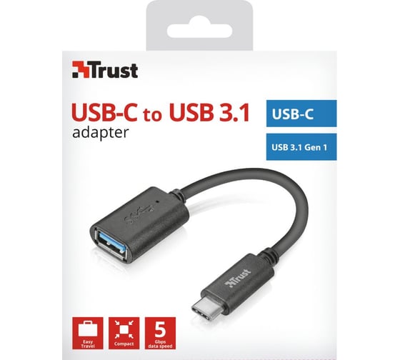 Адаптер Trust USB-C USB3.1 20967