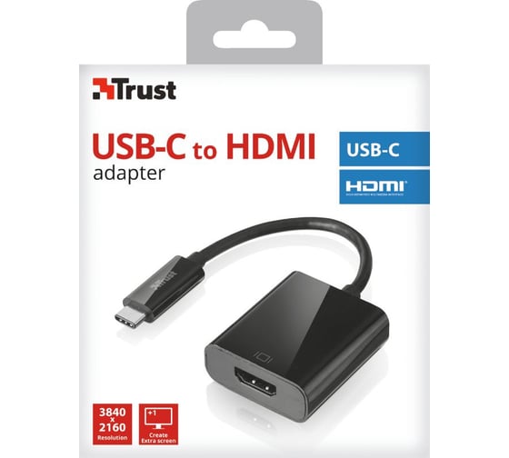 Адаптер Trust USB-C HDMI 21011