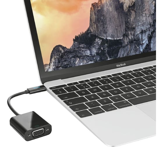 Адаптер Trust USB-C VGA 21012