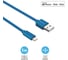 Кабель Trust LIGHTNING 1м плоский синий 20128 3