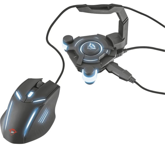 Игровой USB-хаб Trust GXT 213 4xUSB держатель шнура мыши 20816