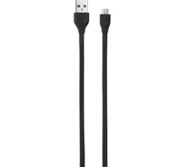 Кабель Trust MICRO-USB 1м плоский чёрный 20135