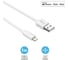 Кабель Trust LIGHTNING 1м плоский белый 20345 3