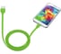 Кабель Trust MICRO-USB 1м плоский лаймовый 20138 6