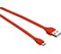 Кабель Trust MICRO-USB 1м плоский красный 20137 2
