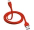 Кабель Trust MICRO-USB 1м плоский красный 20137 3