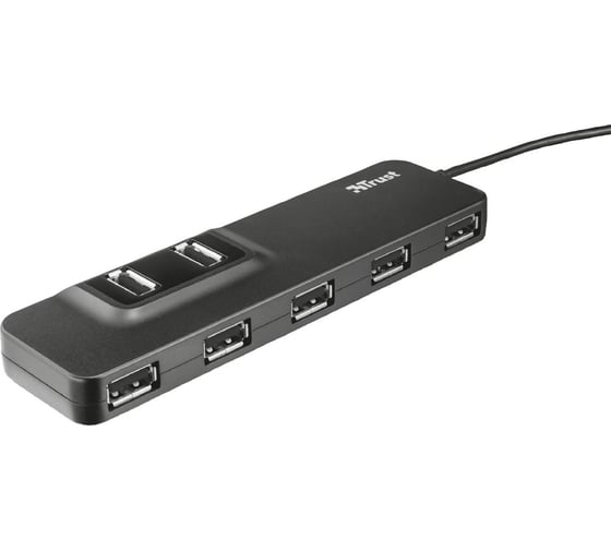 USB-хаб Trust OILA 7xUSB 2.0 с блоком питания 20576