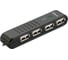 USB-хаб Trust Vecco 4xUSB 2.0 держатель провода 14591 1