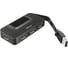 USB-хаб Trust Oila 4xUSB 2.0 плоский кабель 20577 1