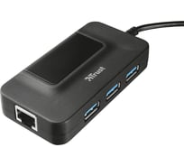 USB-хаб Trust Oila 3xUSB 3.1 с портом Ethernet 20789