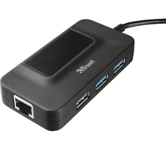 USB-хаб Trust Oila 3xUSB 3.1 с портом Ethernet 20789