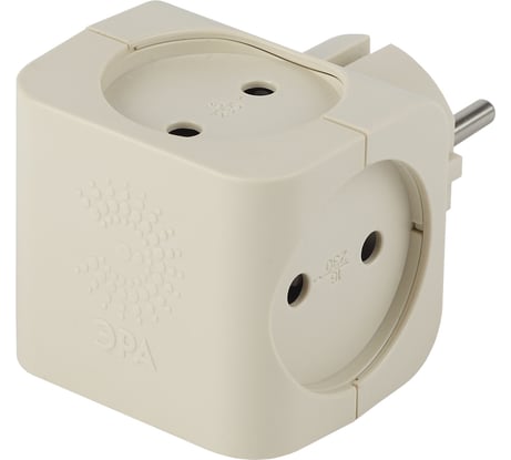 Тройник ЭРА SP-4-I 4гн, без заземления