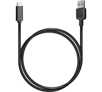 Кабель Bion usb 3.0 am to type-c cable (am/cm), 1 m, black. 5 гбит/с 3a 36w BXP-CCP-USB3-AMCM-1M-B