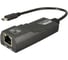 Переходник с кабелем Bion usb c - rj45, 1000мб/с, длинна кабеля 15 см, черный BXP-A-USBC-LAN-B 1