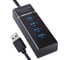 USB-HUB 4 Port, (PF-H031 Black) черный Perfeo 30015346 1