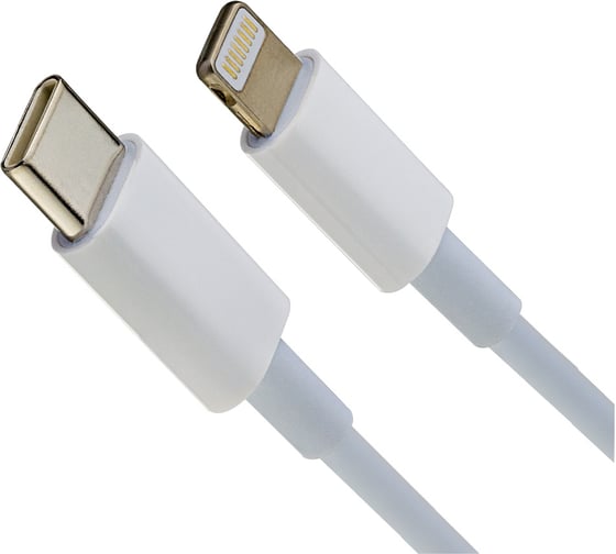 Кабель Perfeo USB3.1 Type C вилка-8 PIN (Lightning) вилка,1 м. 30015570 1