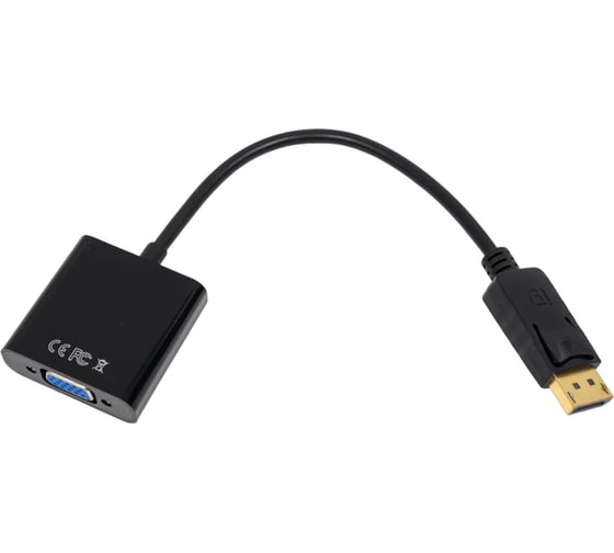 Переходник Perfeo DisplayPort вилка-VGA розетка 30015565 1