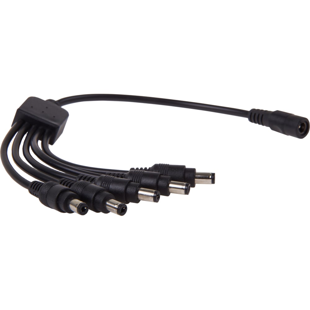 Разветвитель питания REXANT dc на 5 разъемов 2,1x5,5мм 14-0318 ...