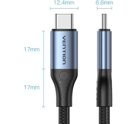 Кабель VENTION USB 4.0 CM/CM - 1м. TAVHF
