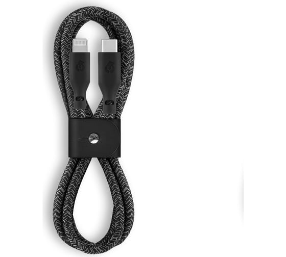 Зарядный кабель uBear Trend, USB-C - Lightning, 60Вт, 1,2м DC12BL12TR-CL