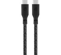 Зарядный кабель Trend, USB-C-USB-С, 140Вт, 2,4м uBear DC18BL24TR-CC