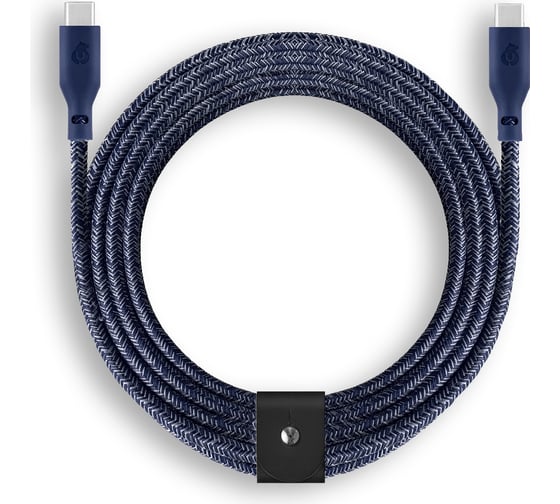 Зарядный кабель Trend, USB-C-USB-С,140Вт, 2,4м uBear DC19DB24TR-CC
