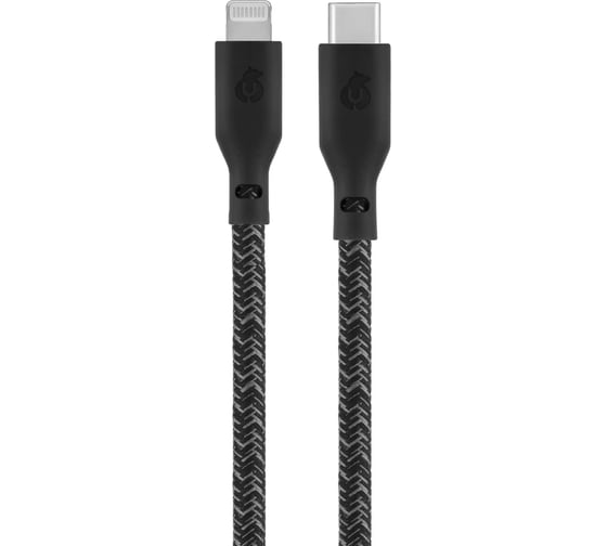 Зарядный кабель Trend, USB-C - Lightning, 60Вт, 2,4м uBear DC14BL24TR-CL