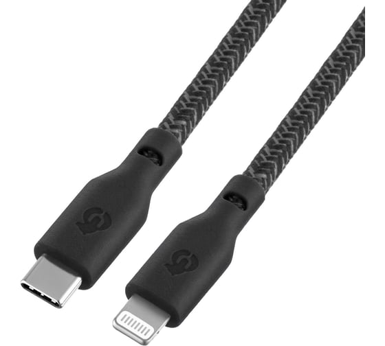 Зарядный кабель Trend, USB-C - Lightning, 60Вт, 2,4м uBear DC14BL24TR-CL