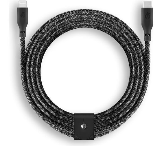 Зарядный кабель Trend, USB-C - Lightning, 60Вт, 2,4м uBear DC14BL24TR-CL
