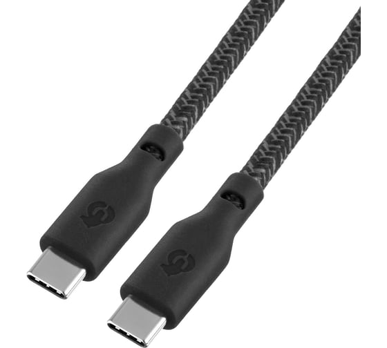 Зарядный кабель Trend, USB-C-USB-С, 60Вт, 1,2м uBear DC16BL12TR-CC