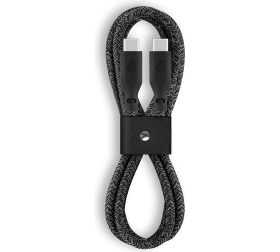 Зарядный кабель Trend, USB-C-USB-С, 60Вт, 1,2м uBear DC16BL12TR-CC