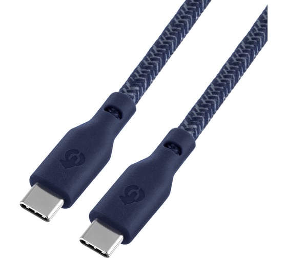 Зарядный кабель Trend, USB-C-USB-С, 60Вт, 1,2м uBear DC17DB12TR-CC