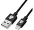 Кабель uBear FORCE MFI Lightning - USB, Kevlar Cable Metal, черный DC06BL01-L 2